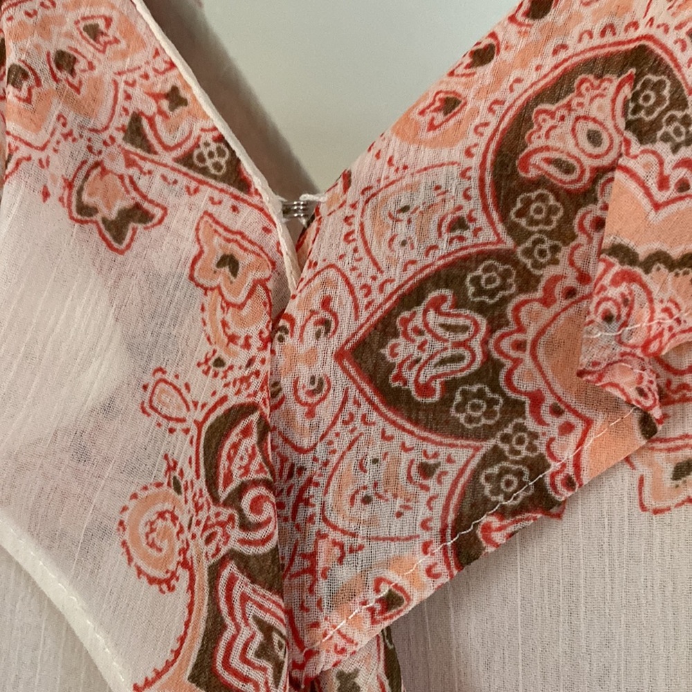 Nanette Lepore, 10, floral belted flowing front wrap maxi dress / spring must!! - Picture 4 of 12